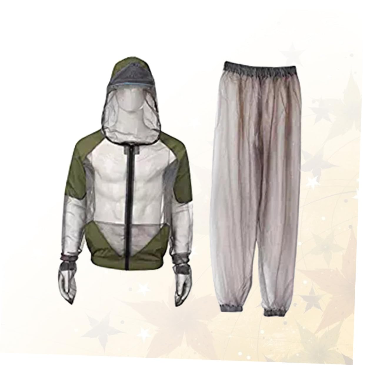 BESPORTBLE Combinaison à Capuche Moustiques pour Camping Maille Haute Densité et Poignets Élastiqués