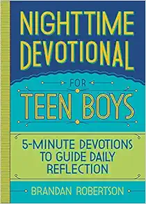 Nighttime Devotional for Teen Boys: 5-Minute Devotions to Guide Daily Reflection book cover