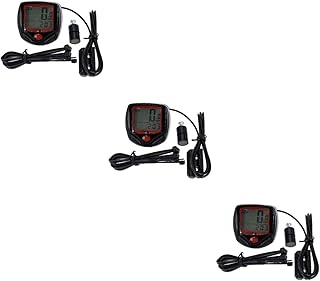 Toddmomy 2 Sets Bicycle Speedometer Portable PC Exercie Bikes Mtb Speedometer Cycle Bike Computer Mountain Bike Speedometer Cycling Supplies Speedometer for Bike Road Bike Odometer Supplies