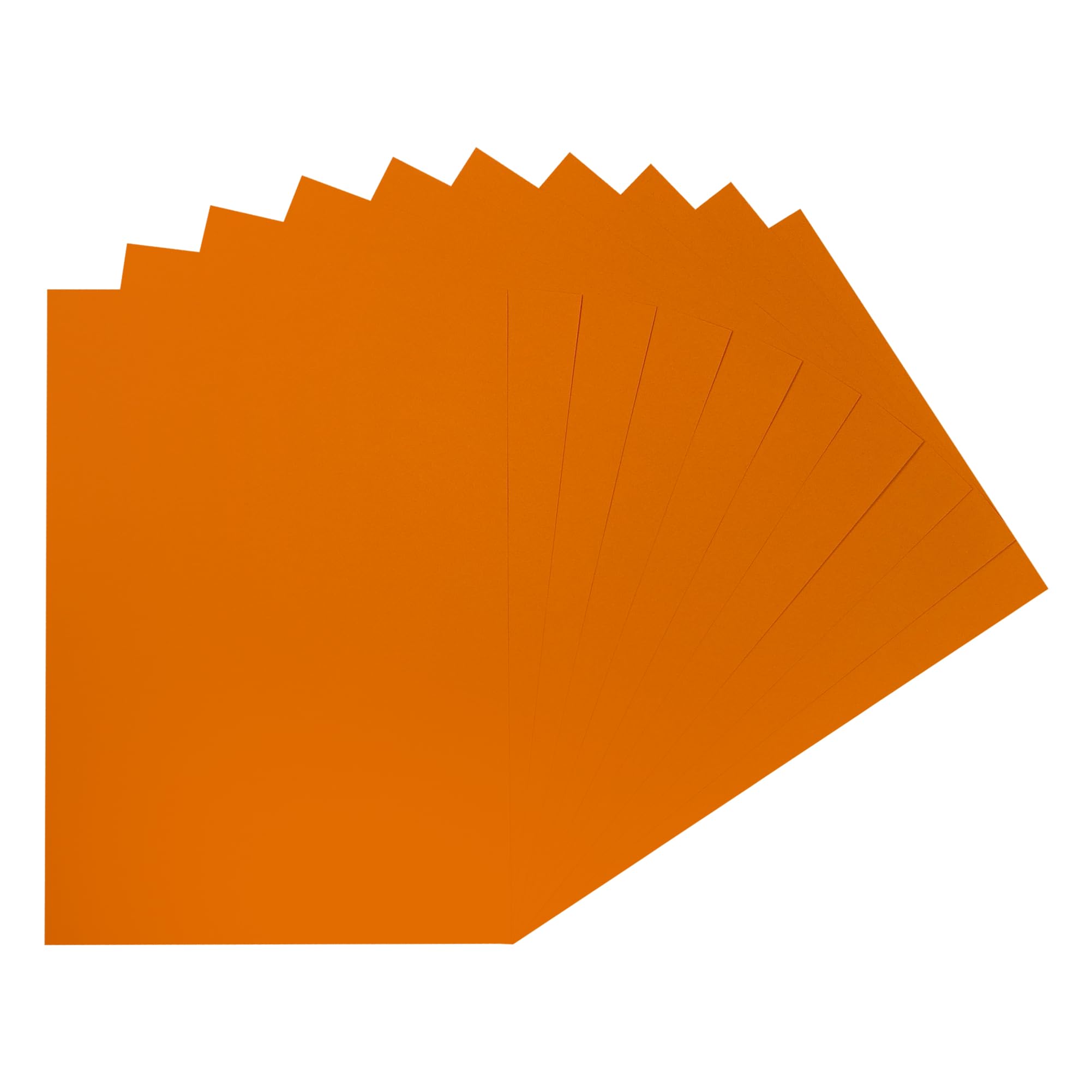 Pack of 500 A4 Orange Coloured Paper 75gsm Sheets โ image 1