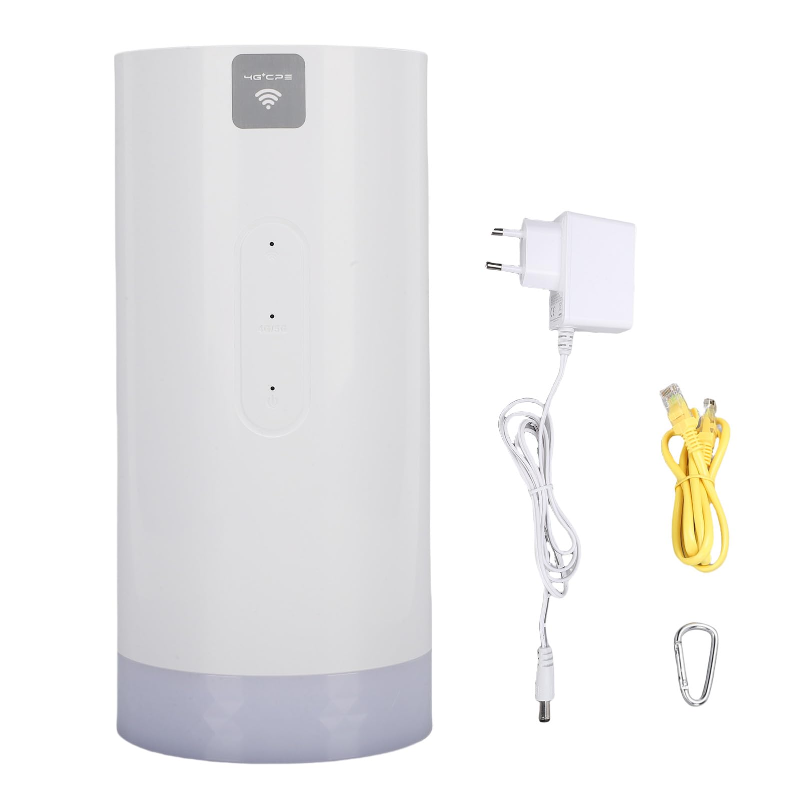 Generic Hotspot WiFi Portatile da Esterno LTE con Luce da Campeggio Colorata, Router 4G CPE CAT6 per Dispositivi Multipli, Batteria da 10000 MAh, per Campeggio/escursionismo