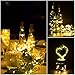 Okapia 6 Sets Cork Light for Wine Bottle Solar Fairy Lights for Wedding Home Bedroom Party Jar Decoration Warm White