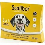 SCALIBOR Collier antiparasitaire - 65 cm - pour Grand Chien