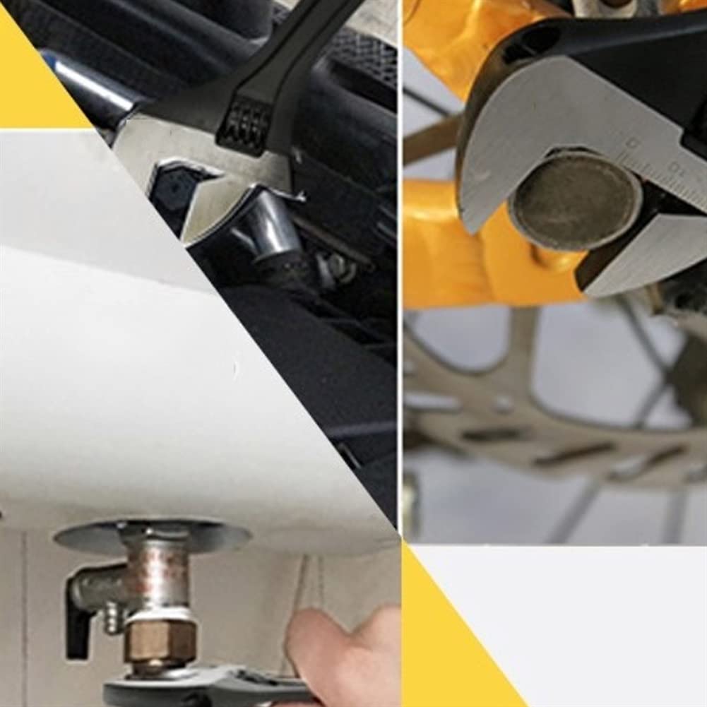 Klucz nastawny, wielofunkcyjne narzędzie z ergonomicznym uchwytem, idealne do projektów DIY i napraw