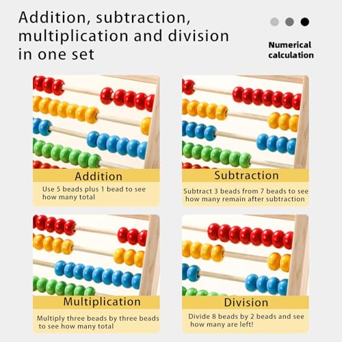Image of Enakshi Counting Frame Toy Kids Abacus for Early Development Learning Activity Toys Toys & Hobbies|Educational|Mathematics