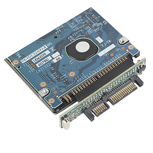 QNINE 2.5 Inch IDE to SATA Adapter, Convert Laptop 44 Pin Male IDE PATA HDD Hard Disk Drive SSD to a Serial ATA Port
