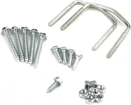 Miniatura 5 de Skywalker Par de montaje en pared resistente de 12 pulgadas para antena de TV con (2) soportes con pernos de retardo