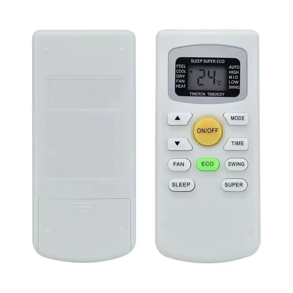 1 Mando a Distancia Universal for Aires acondicionados, Compatible con Varios Modelos, electrodomésticos