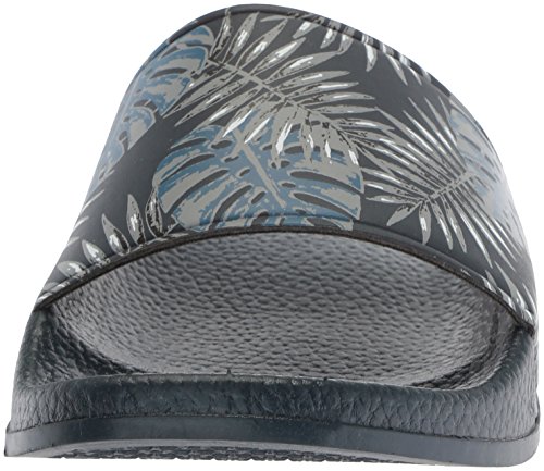 Kenneth Cole Reaction Men's Screen Slide B Sandal, Grey/Navy, 7 M Us #TOP1