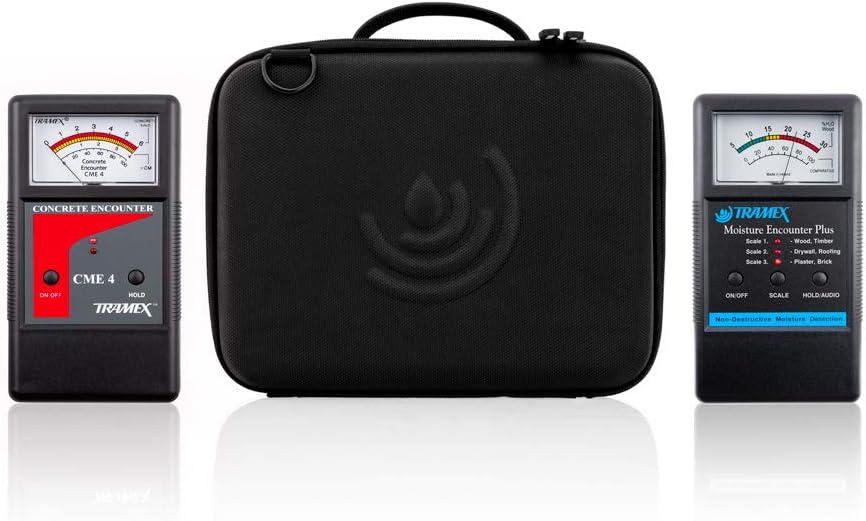 TramexWDZK5.1 Water Damage Restoration Inspection Kit, MEP, CME4