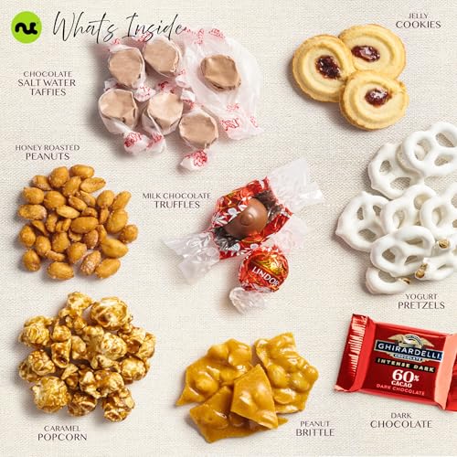 image for NUT CRAVINGS - Diwali Chocolate Covered Pretzels & Caramel Popcorn Gif
