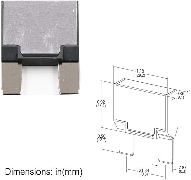 14V DC Maxi Blade Circuit Breaker Fuse