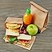 Fit Meal Prep 200 Pack 6 lb Brown Paper Lunch Bags, 11 x 6 x 3.5