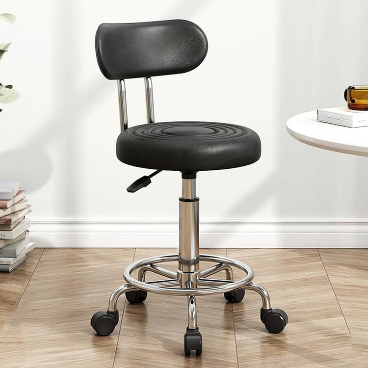 Amazon｜[wooztoo] オフィススツール 丸椅子 キャスター付き 2脚セット