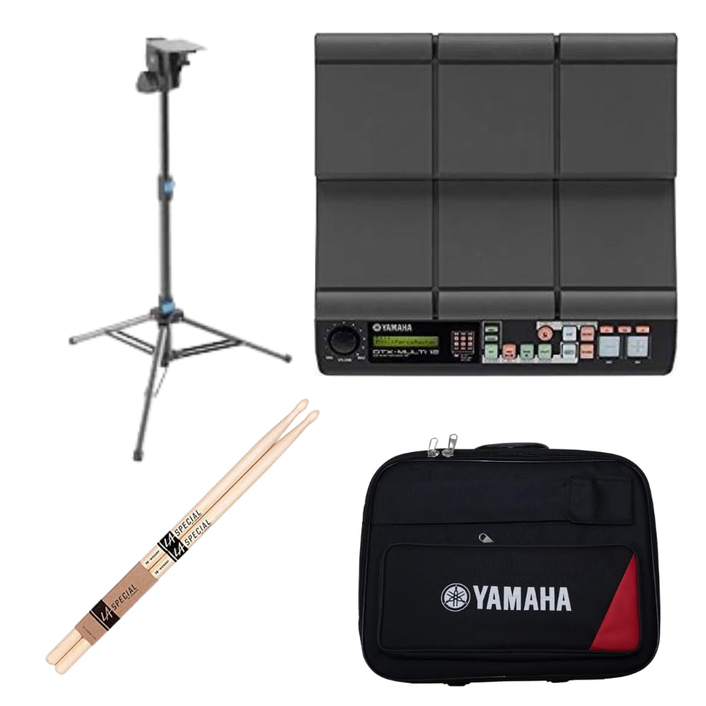 Yamaha DTX-MULTI 12 ◆ 専用スタンド付 Yamaha DTX MULTI12 WITH STAND AND DRUM STICKS : Amazon.in: Musical