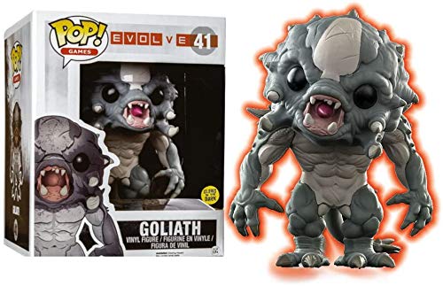 Evolve Goliath Glow in The Dark Hot Topic Exclusive 6 Inch Pop! Vinyl Figures