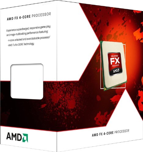 3,8GHz - 8MB Cache - 125W AMD AM3+ FX-4130 Box Processore, Nero