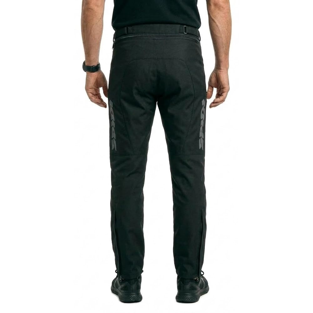 Spidi Stretch Motocyklowe spodnie tekstylne, czarny, XL