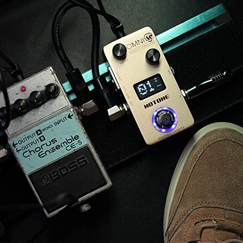 Hotone Omni Ac Simulation Guitar Bass Effects Pedal #TOP6