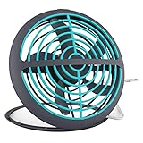 ventilador de escritorio portátil de 6 pulgadas, peque？o pero lo suficientemente potente, puede llevarlo donde quiera, también puede plegar perfectamente cuando no está en uso y horra espacio