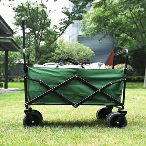 Outdoor-Trolley Campingwagen, Outdoor-Wagen, Faltbarer Campingwagen, Picknickwagen, Einkaufswagen, Gemüsewagen, Kleiner Wagen Gartenwagen – Bild 6