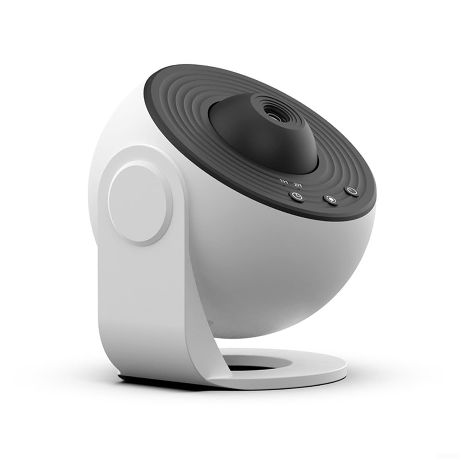 Proyector de estrellas Luz nocturna con rotación de 360°, para dormitorios y salas de estar (negro)