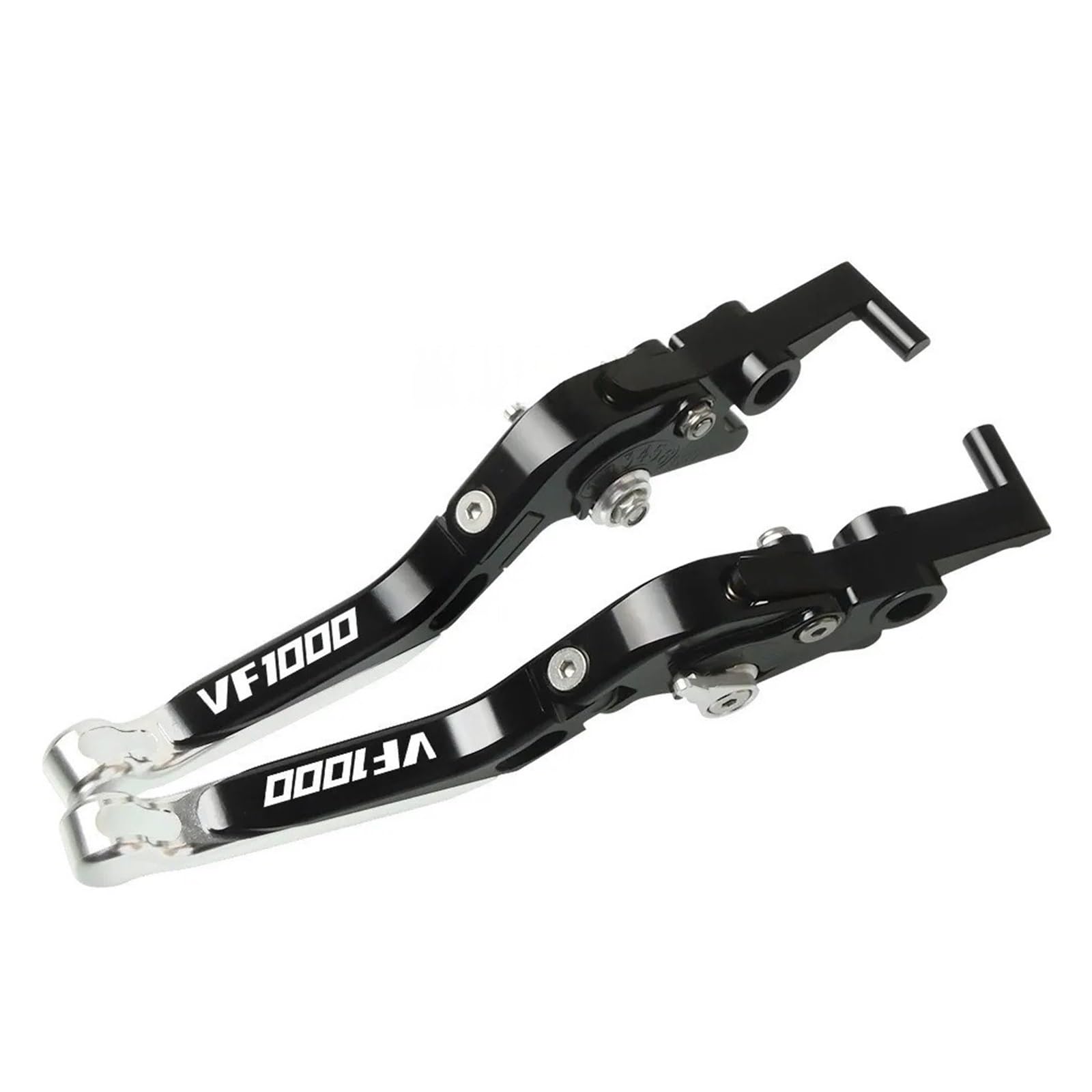 YWQJIOPM Motorcycle Brake Clutch Lever for VF1000 1984 1985 1986 1987 1988 VF 1000 Motorcycle Adjustable Folding Foldable Extendable Brake Clutch Levers