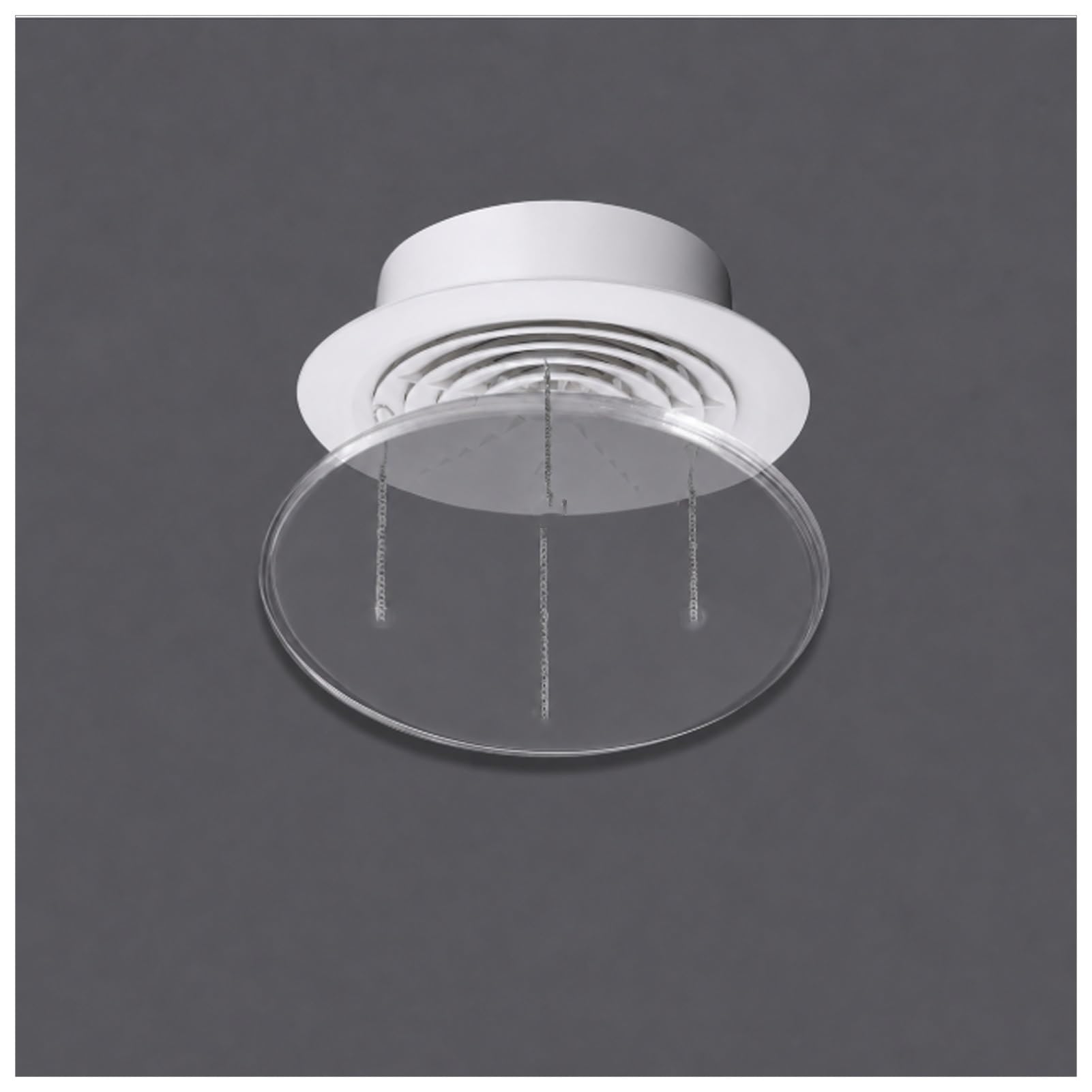 Acrylic Round Ceiling AC Deflector