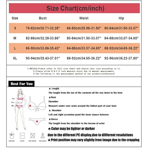 Bikini 3 pièces imprimé multicolore sans armature pour femme - 6