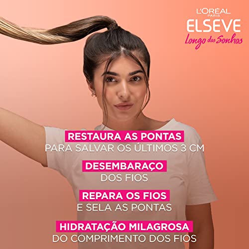 Kit L'Oréal Paris Elseve Longo dos Sonhos - Shampoo + Condicionador + Tratamento + Creme de Pentear