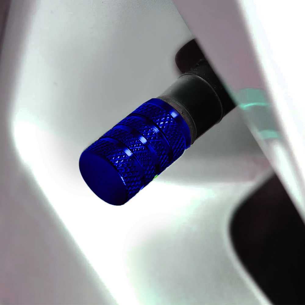 Tappi Valvole Pneumatici Lotus - Giallo/Verde, Lega, Con Logo, Per Elise Exige Elan - Foto 5