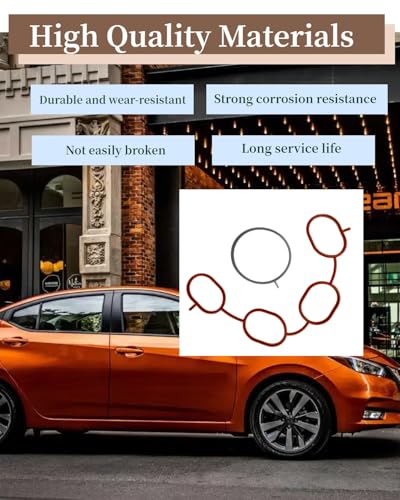 Image of MS 97359 Engine Intake Manifold Gasket Kit Fits for Nissan Versa March Note Micra Tiida Kicks V-Drive 2009-2020 Replaces 14035-1KT0A 13259000 792440