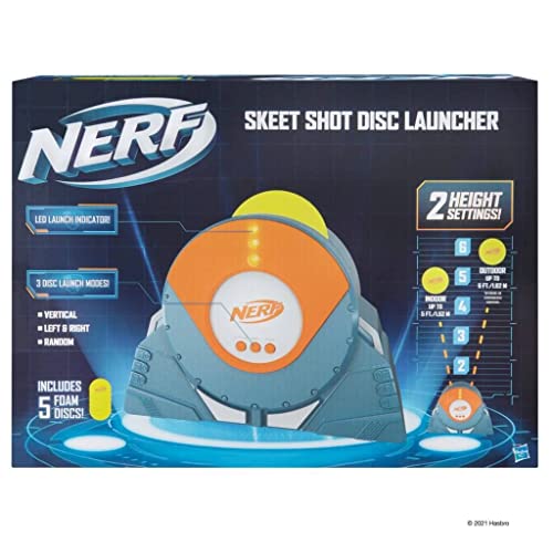 Lanceur de disque NERF avec projection multidirectionnelle jusqu'à 1.8m - 2