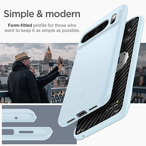 Spigen Thin Fit Case Compatible with Google Pixel 8 Pro - Mute Blue