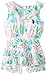 U.S. Polo Assn. Baby Girls' Peplum Romper with Ruffle Neckline