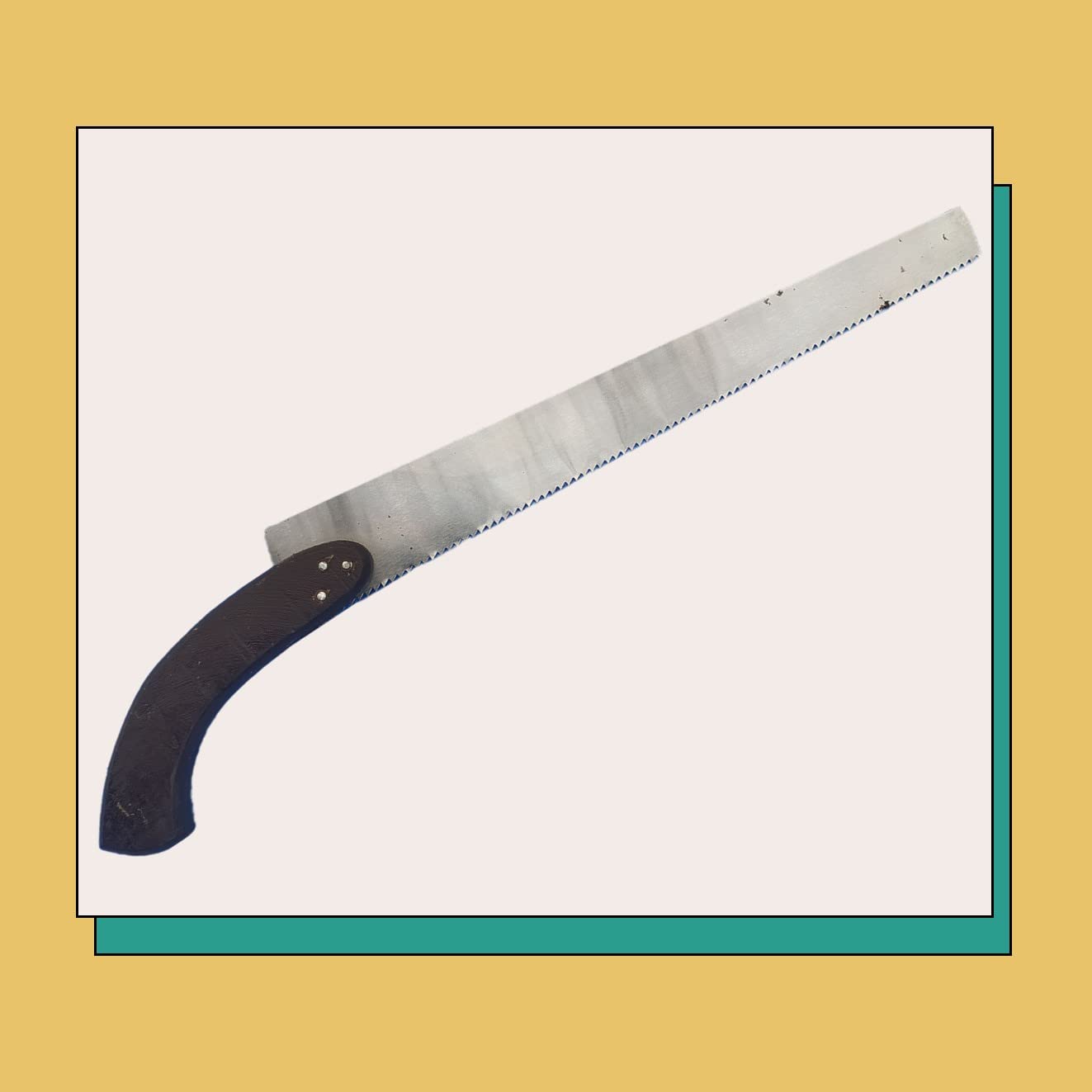 Hand Powered Pruning Saw Wood Cutting Tree Branch and Gardening (AARI)