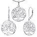 Produktbild SILVEGO Damen Schmuck-Set aus 925 Sterling Silber Baum