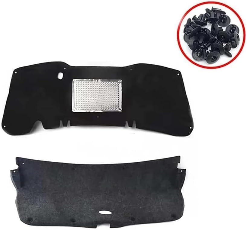Tapis capot Civic FD 2006-2011 isolant thermique coton et mousse