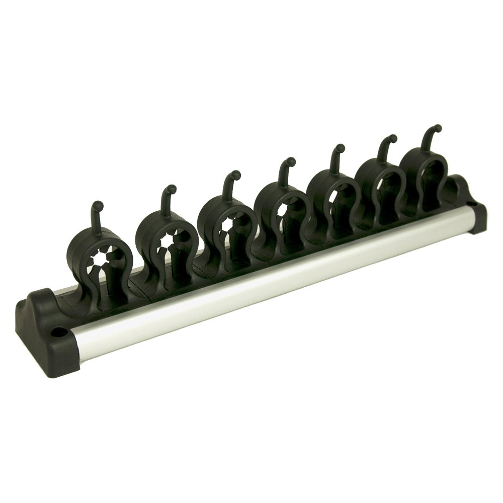 Photo 1 of Casabella Wall Mount, Large, Black/Silver, Plastic/Metal, Storage Rack