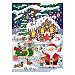 Christmas Jigsaw Puzzle - 300-Piece Large Holiday Winter Wonderland Puzzle Set, Santa and Elves, Tree, Snowman, Gingerbread House, for Kids and Adults, Secret Santa Gift Ideas, 27 x 36 Inches