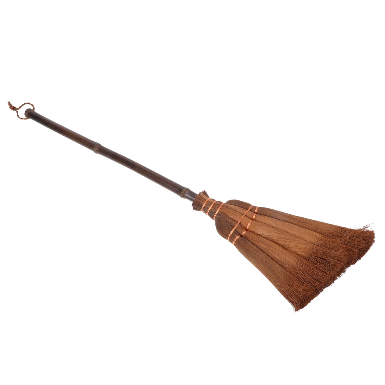 Gogogmee 1Pc Household Broom for Lightweight Palm Made Cleaning Tool Natural Material Indoor Outdoor Sweeper for Home Cleaning and Garbage Compact Design