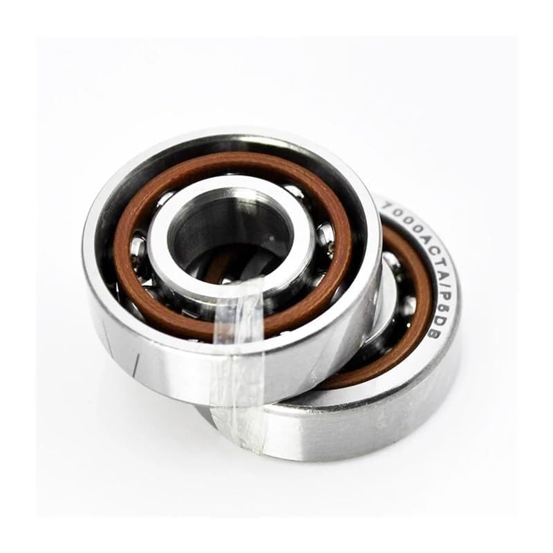 Lager, Ein Paar 7000 7001 DB DF AC Schrägkugellager ABEC-5 P5 Werkzeugmaschinenlager for CNC (7000 10 x 26 8 mm, DB_AC-Winkel),Verbesserte Haltbarkeit(7001 12x28x8mm,DB-AC ANGLE)