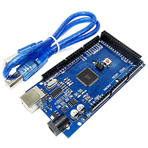 Lysee 3D Printer Parts & Accessories - 1Pcs R3 Ch340 + 1Pcs Ramps 1.4 Controller + 5Pcs A4988 Stepper Driver Module +1Pcs 12864 Controller for 3D Printer Kit - (Color: Set B)