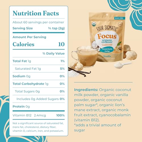 Four Sigmatic Focus Vanilla Creamer