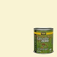 Vista 157 de Rodda Paint CASCADIA ZERO Interior Semi-Gloss Paint & Primer in One, Quart, Gold Tweed
