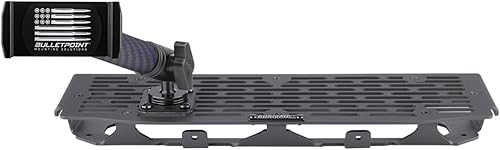 Bulletpoint RubiGrid Soporte de teléfono de metal para tablero y soporte para cámara de acción compatible con Ford F-150 y Ford Raptor 2021+