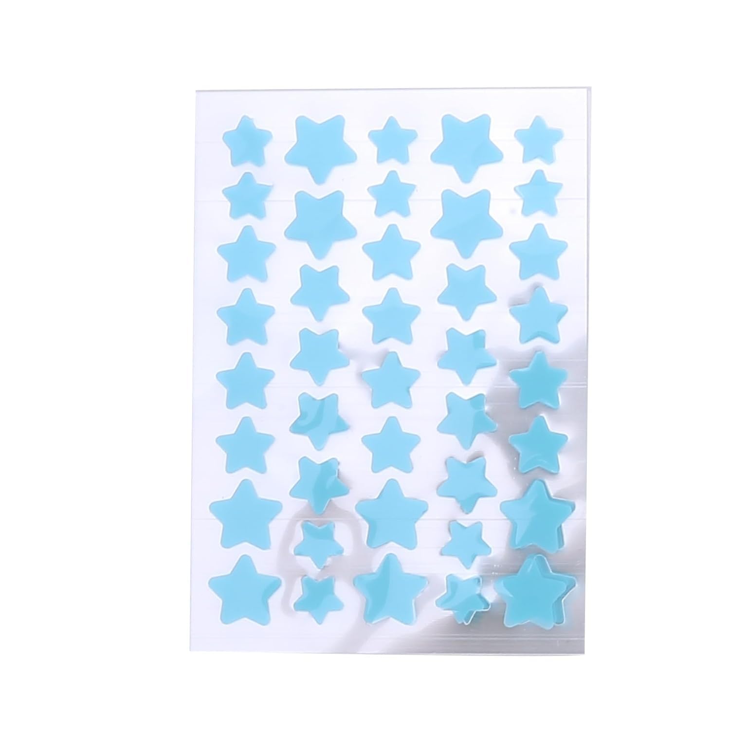 10 sheets pack Blue Star Pimple Patches for Face Hydrocolloid Acne Patches Cute Star Pimple Patch for Healing