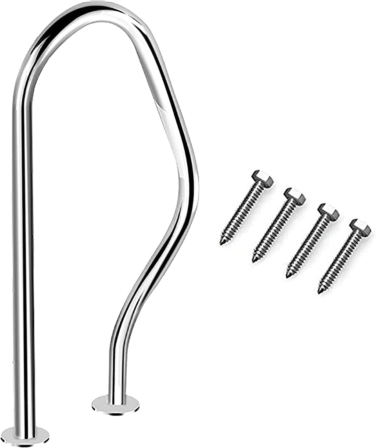 Main courante de piscine robuste pour escalier de bassin et enfants