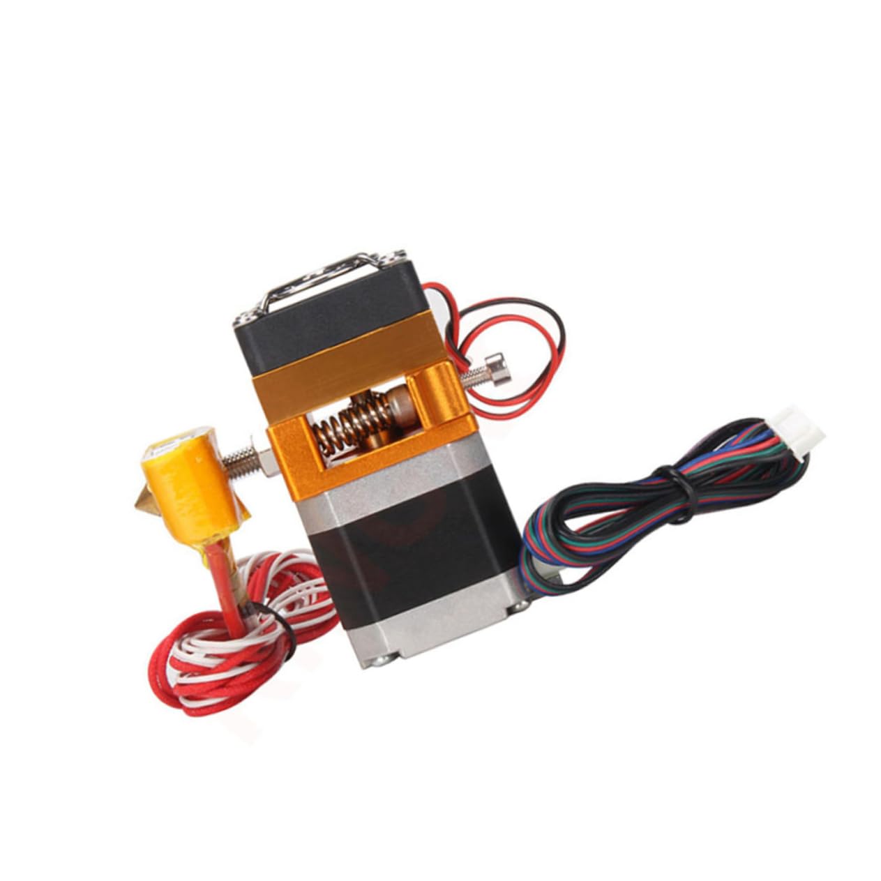 3d-drucker Extruderkopf 1, 75mm 0, 4mm 12 V 40 W Kupfer | Aluminiumlegierung und Edelstahl, Ersatz für Verschlissene Einheit, Passend als Heizblock für Präzisen Betrieb