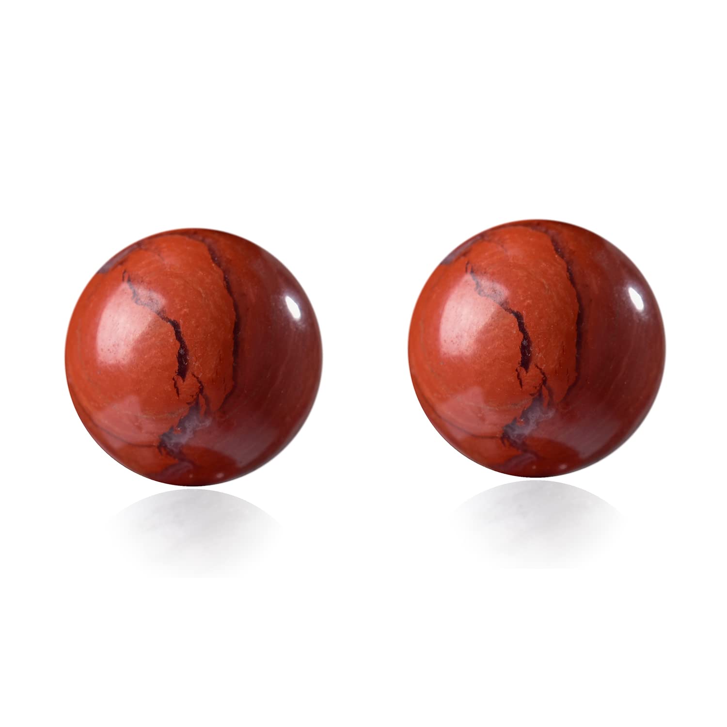 150pcs 8mm Red Jasper Gemstone Round Loose Beads for Jewelry Making Energy Stone Healing Power